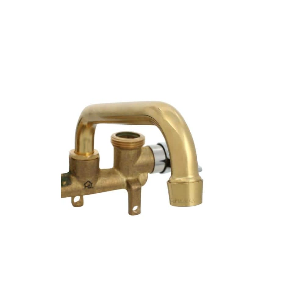Homewerks Laundry Tray Faucet Brass 2 Handle - Ascmtools