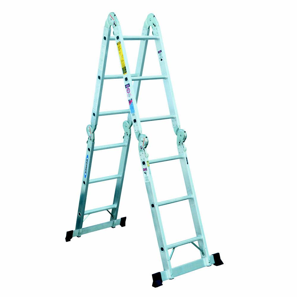 Werner 6 Ft. Type IA Folding Multi-Ladder - Ascmtools