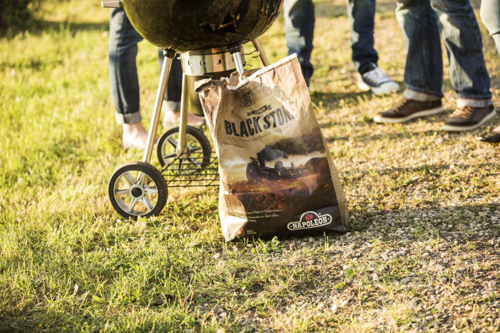 Napoleon PRO Charcoal Kettle Grill Black - Ascmtools