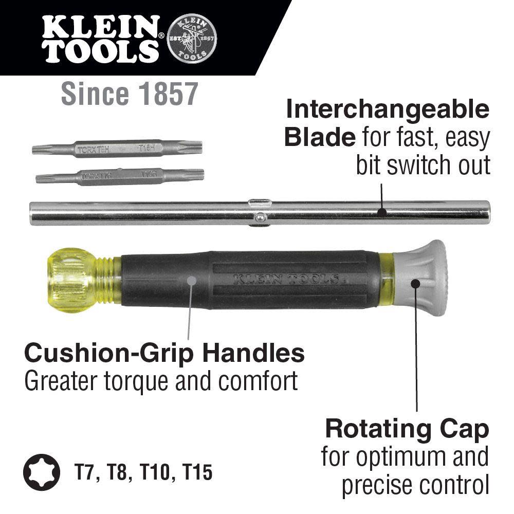 Klein Tools 4-in-1 Electronics Screwdriver - Ascmtools