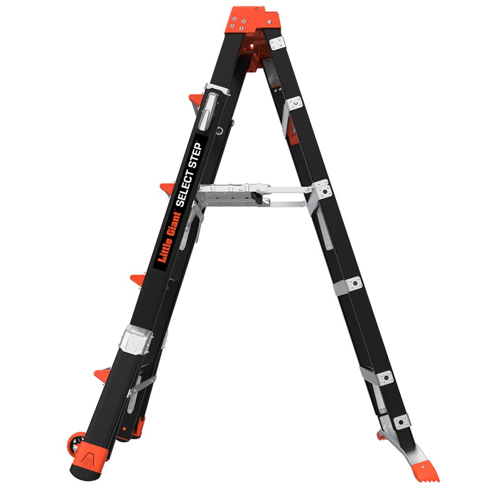 Little Giant Safety Select Step M5 Type 1AA Fiberglass Adjustable Step Ladder - Ascmtools