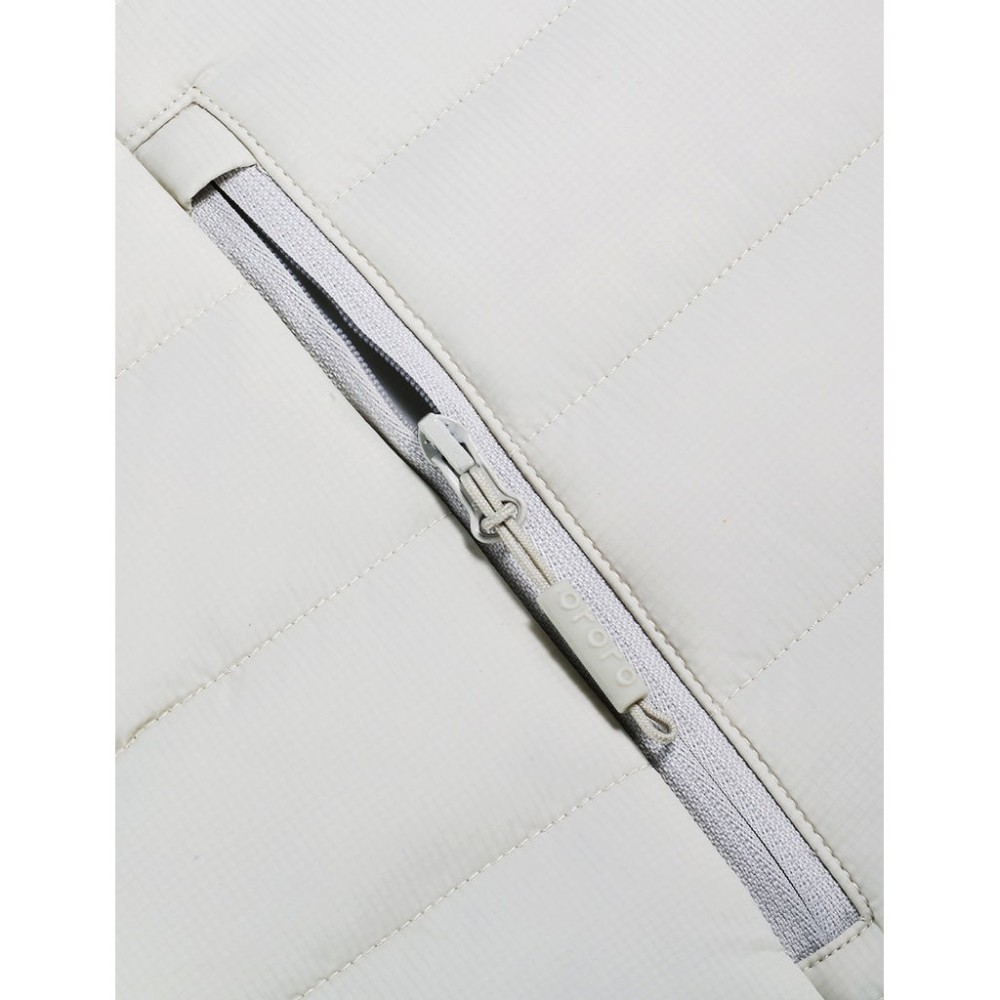 ORORO Womens Off-White Classic Heated Vest Kit Medium - Ascmtools