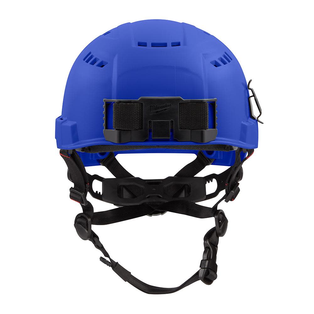 Milwaukee Blue Vented Safety Helmet (USA) – Type 2 Class C - Ascmtools