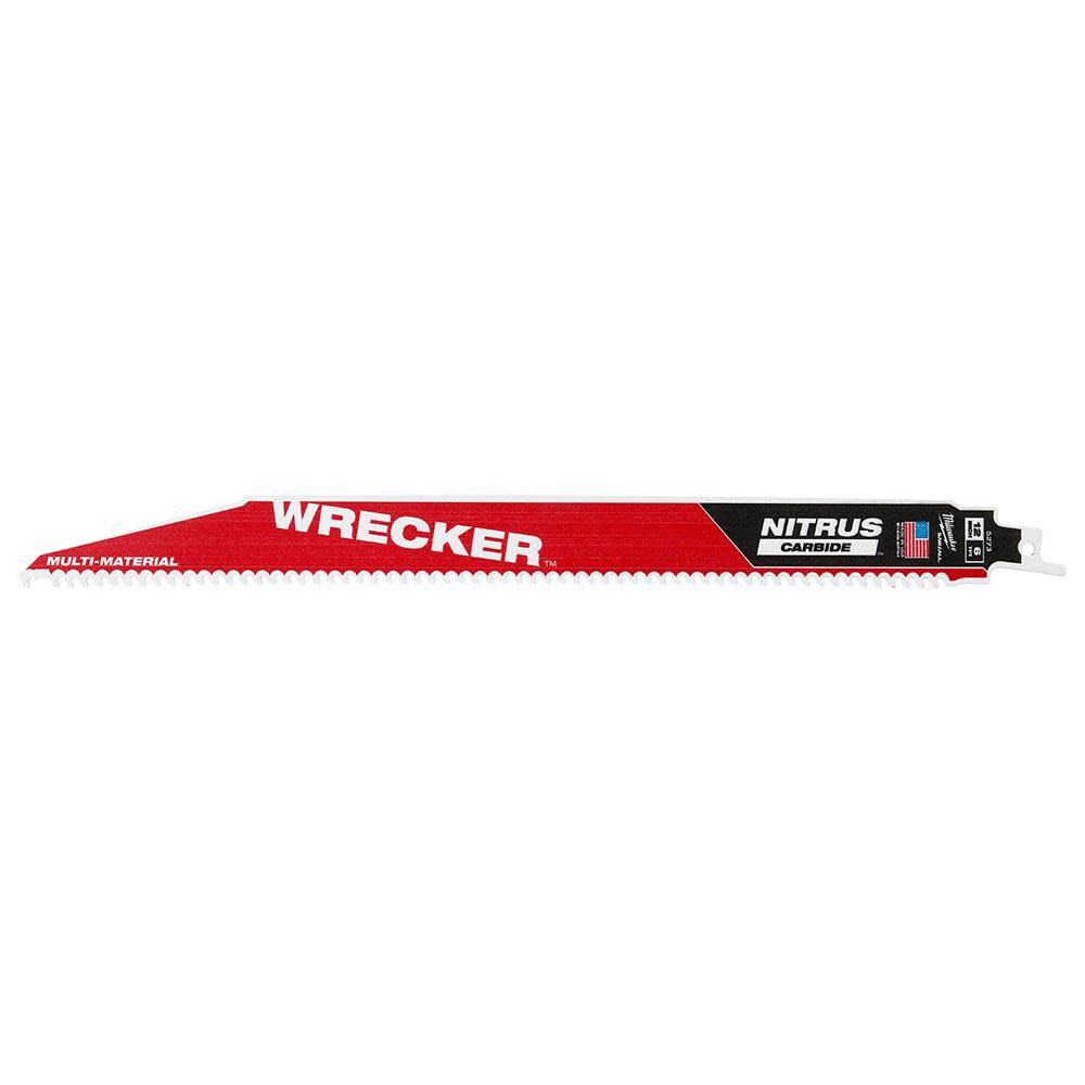 Milwaukee 12″ WRECKER with NITRUS CARBIDE 1Pk - Ascmtools