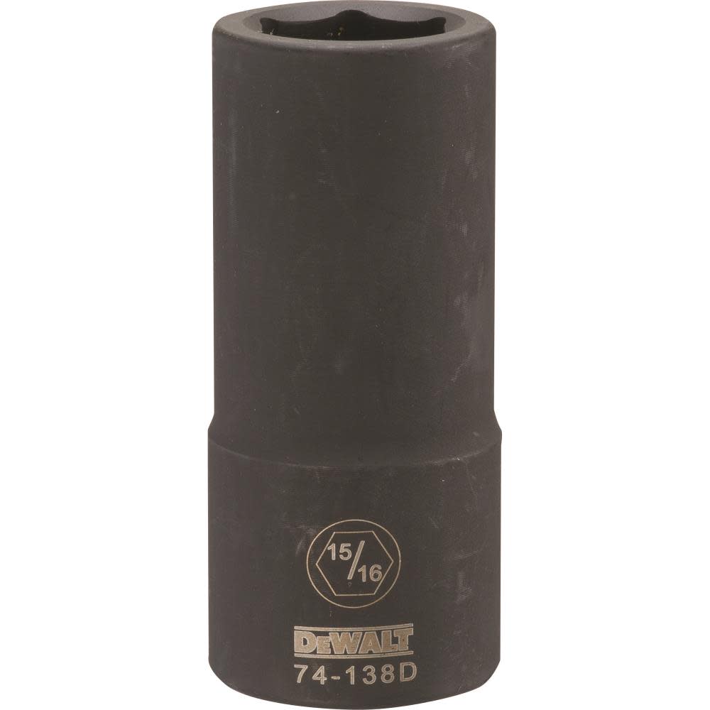 DEWALT 3/4 Drive X 15/16 6PT Deep Impact Socket - Ascmtools