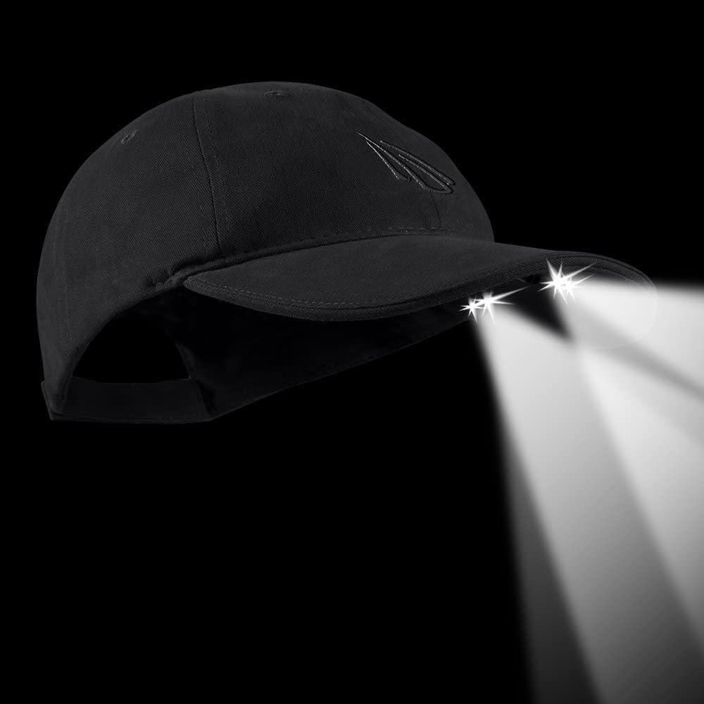Panther Vision Headlamp Cap Black Lighted Battery Powered - Ascmtools