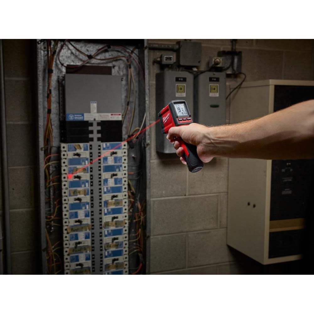Milwaukee 10:1 Infrared Temp-Gun - Ascmtools