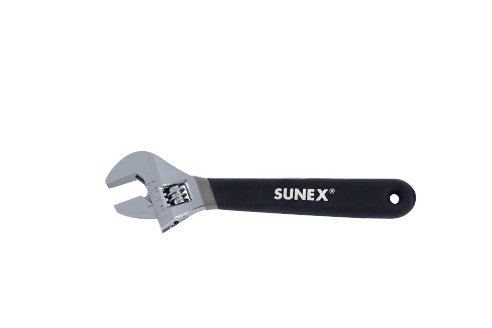 Sunex 8 In. Adjustable Wrench - Ascmtools