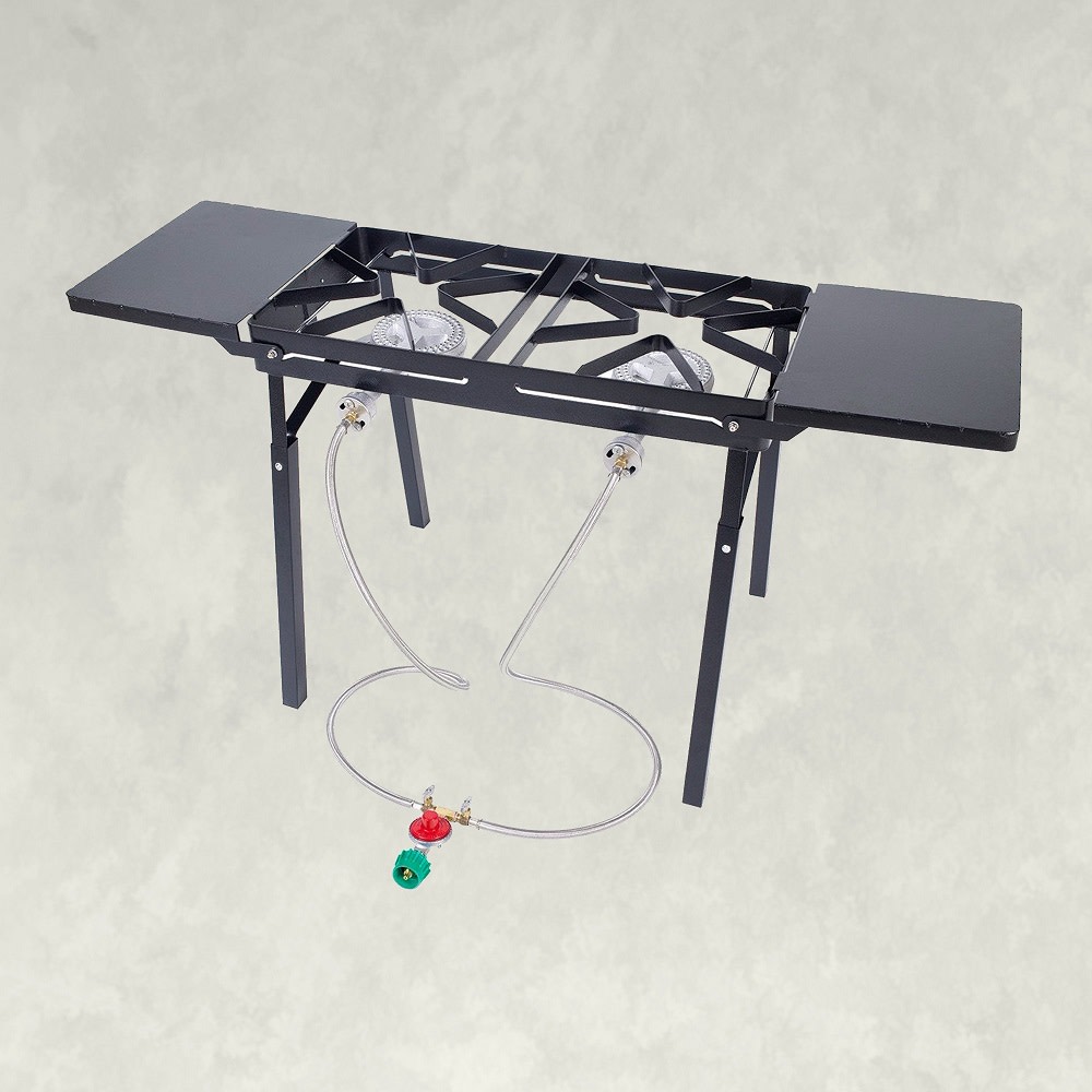 Bayou Classic Dual Burner Outdoor Patio Stove - Ascmtools