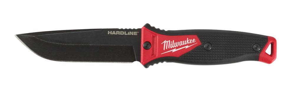 Milwaukee 5 in. HARDLINE Fixed Blade Knife (Boxed) - Ascmtools