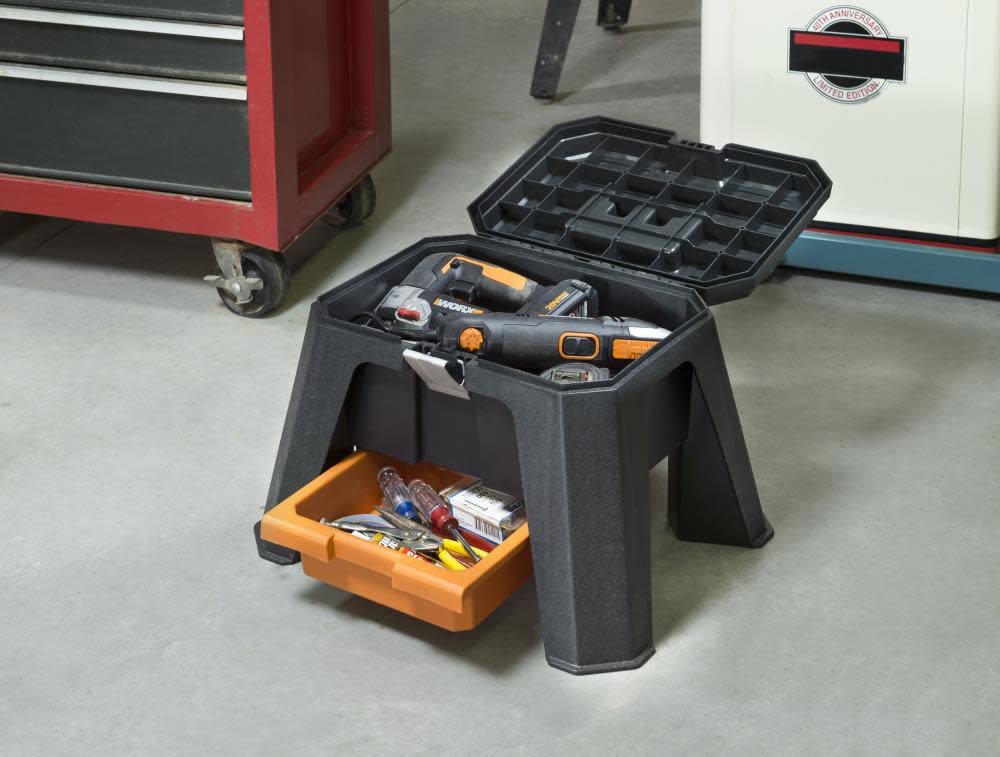 Worx Storage Step Stool - Ascmtools
