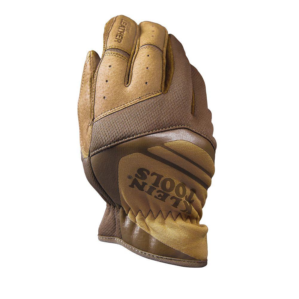 Klein Tools Leather Utility Gloves M - Ascmtools