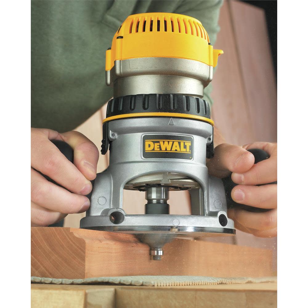 DEWALT 1-3/4 HP (Maximum Motor HP) Fixed Base Router - Ascmtools