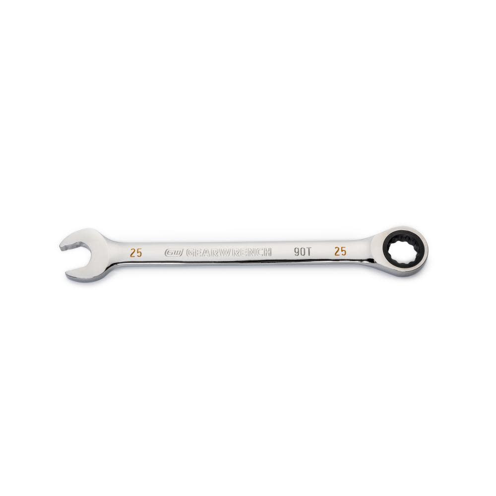 GEARWRENCH 25mm 90T 12 Point Ratcheting Combination Wrench - Ascmtools