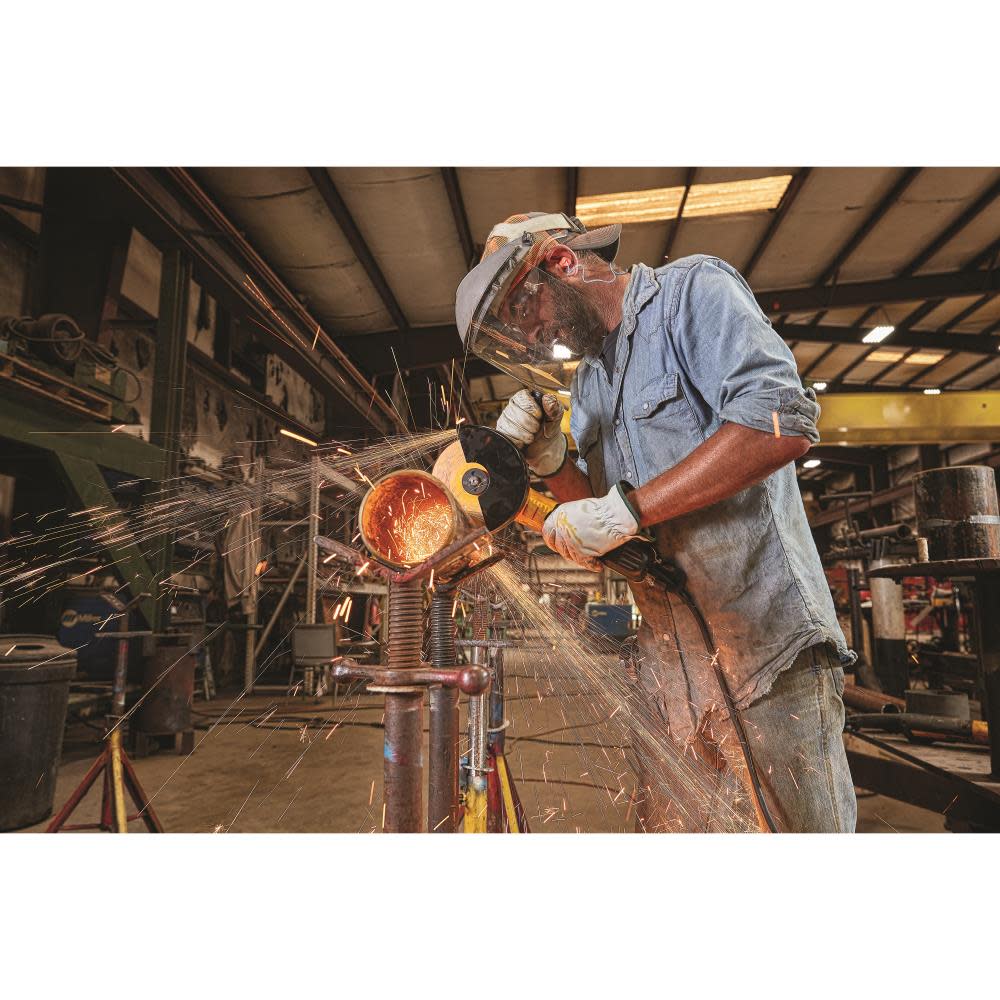 DEWALT 5″ / 6″ Paddle Switch Small Angle Grinder with Kickback Brake No Lock - Ascmtools
