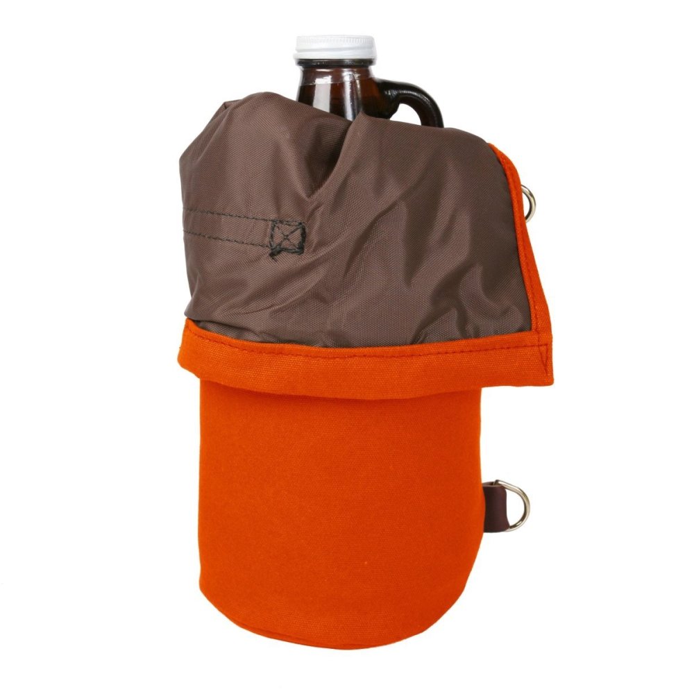 Duluth Pack Orange Canvas One Size Growler Pack - Ascmtools
