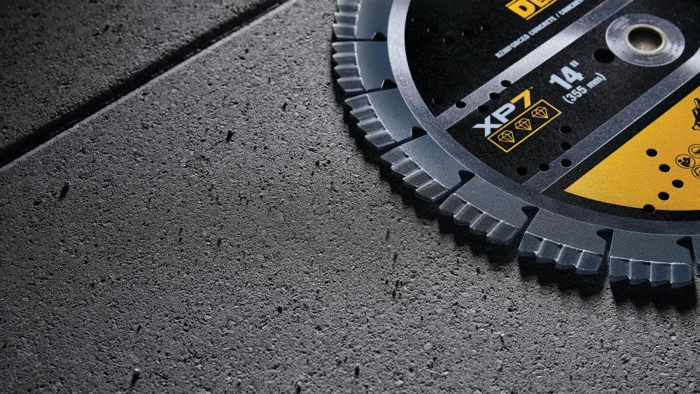 DEWALT Diamond Blade 14″ SEGMENTED XP7 REINFORCED CONCRETE - Ascmtools