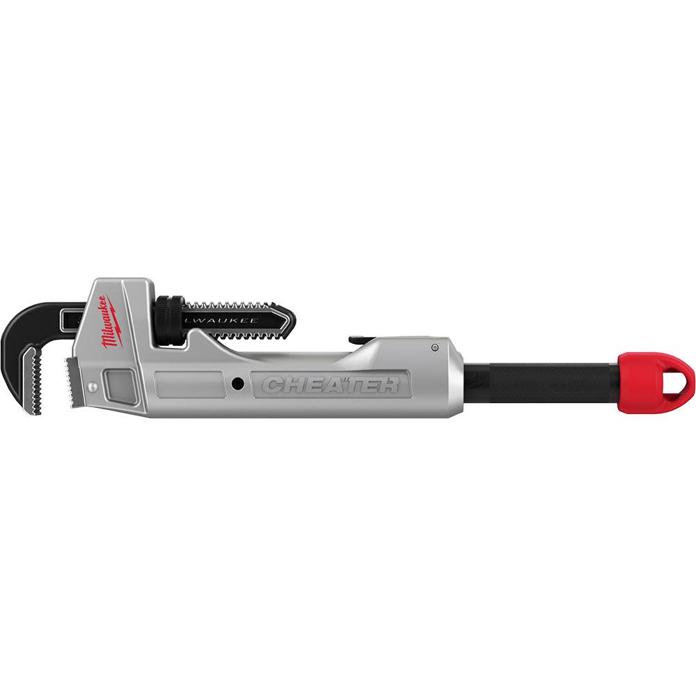 Milwaukee CHEATER Adaptable Pipe Wrench Aluminum - Ascmtools