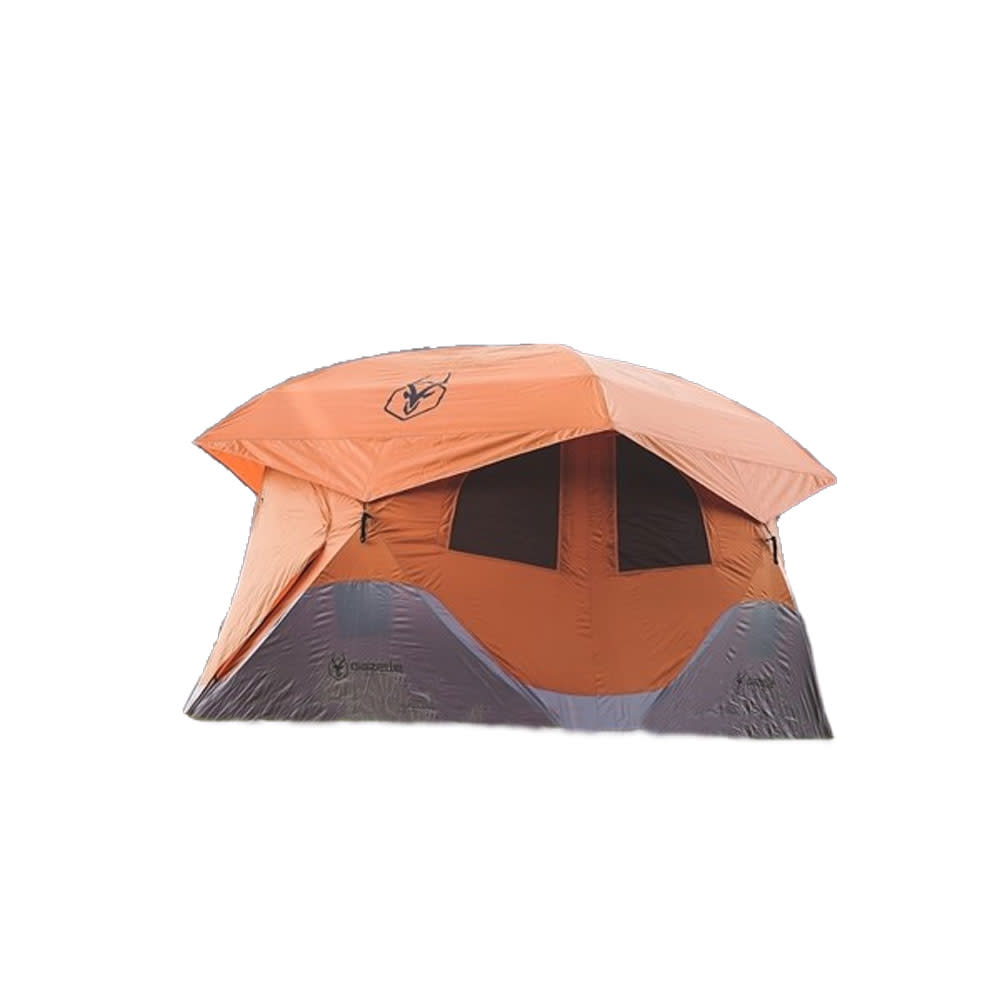 Gazelle T4 Pop-Up 4 Person Camping Tent Sunset Orange - Ascmtools
