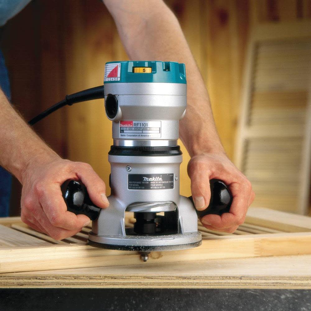 Makita Router 11-Amp 2-1/4 HP Motor with 1/2″ and 1/4″ Collets - Ascmtools