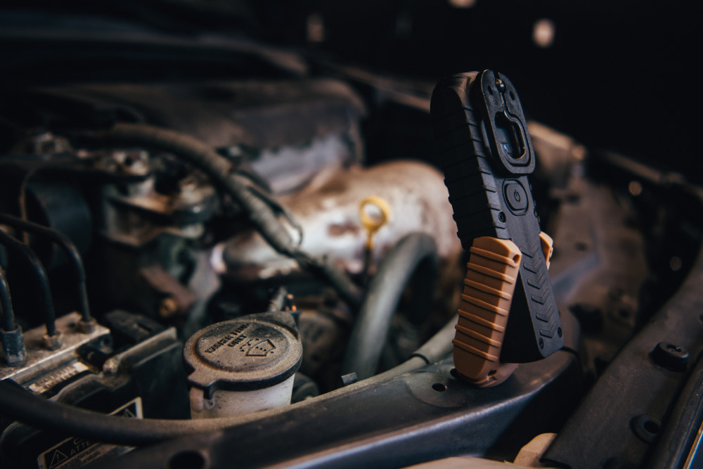 Spec Ops 2″ 1 Rechargeable LED Work Light Flashlight - Ascmtools