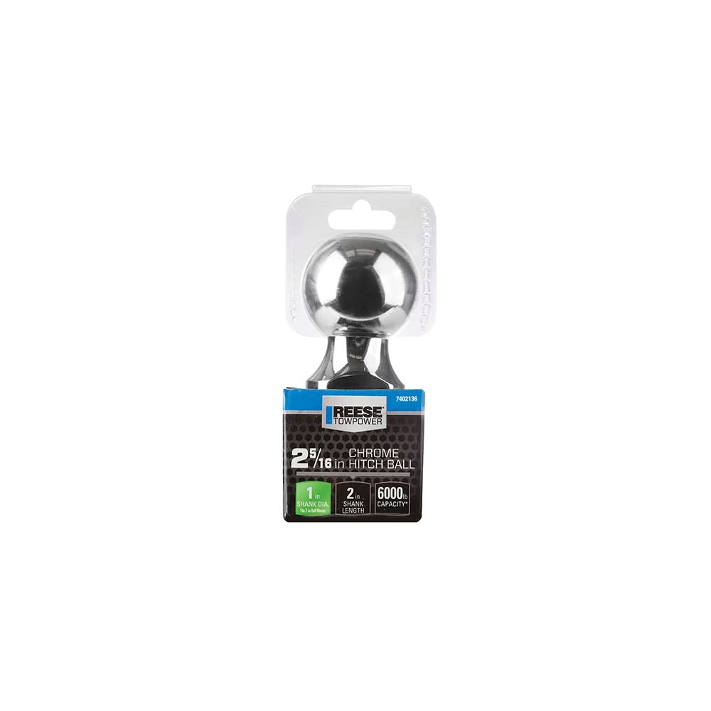 Reese 2 5/16″ 6000 lbs Trailer Hitch Ball - Ascmtools