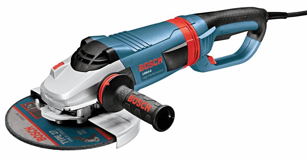 Bosch 9 In. 15 A High Performance Large Angle Grinder - Ascmtools