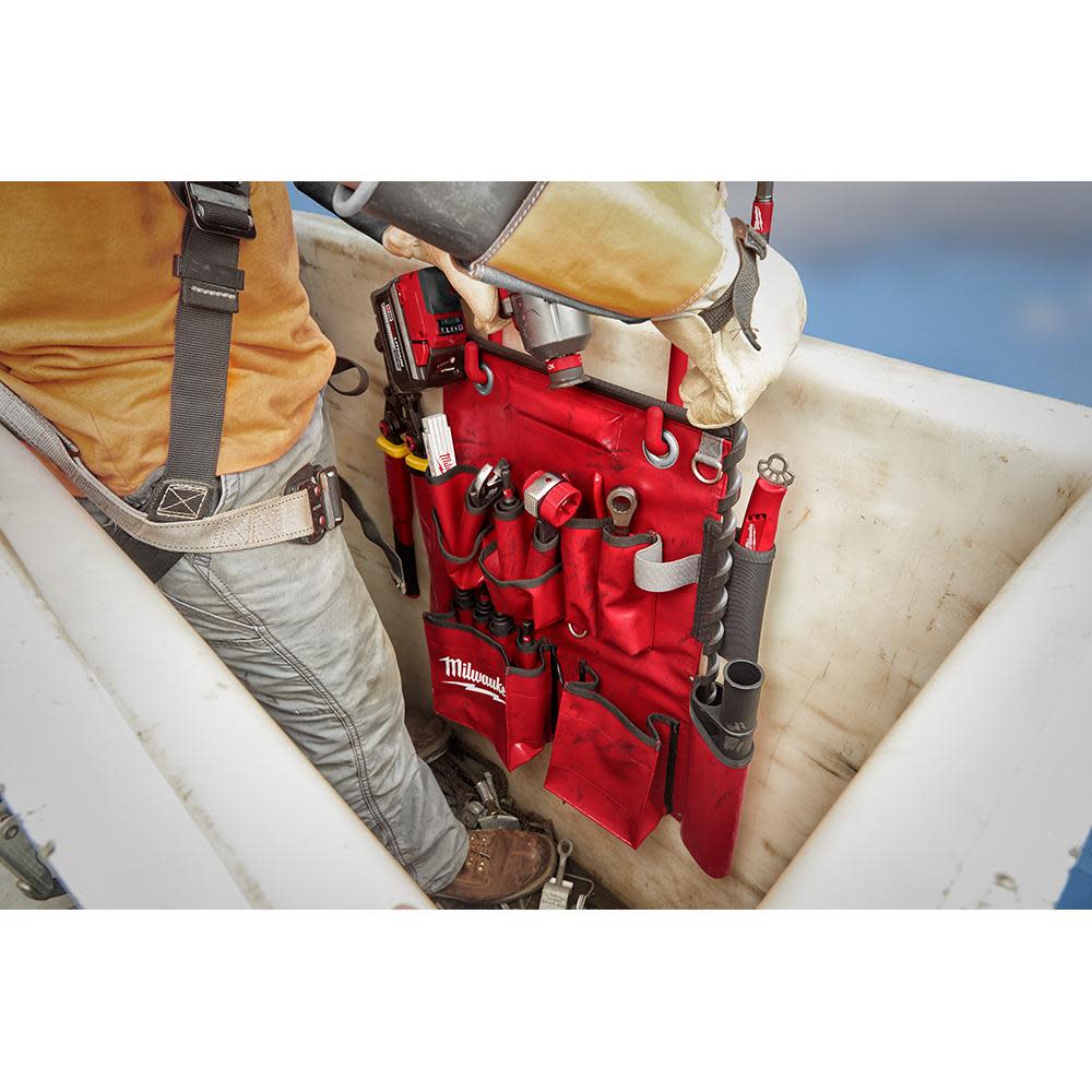 Milwaukee Lineman’s Compact Aerial Tool Apron - Ascmtools