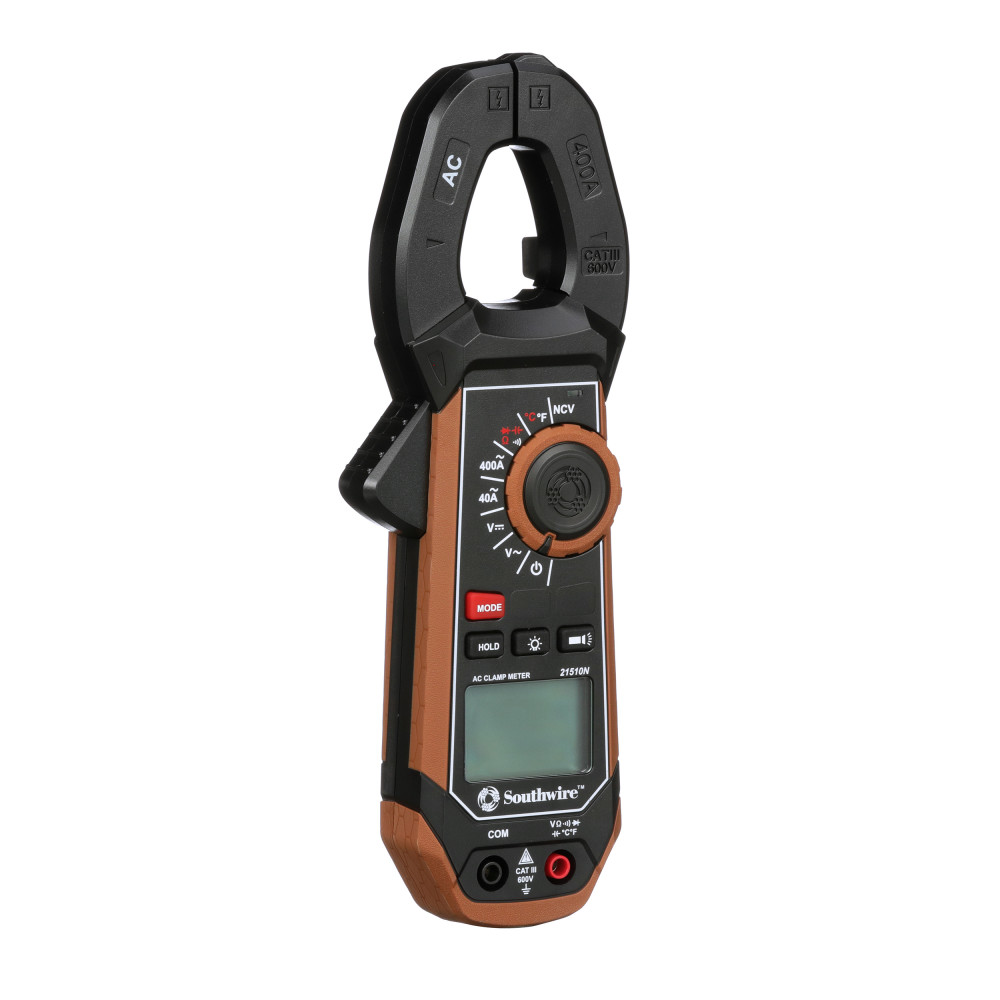 Southwire AC Clamp Meter with Built-In NCV Worklight - Ascmtools