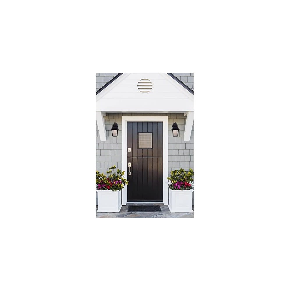 Westinghouse One-Light Lantern Integrated LED Outdoor Wall Black - Ascmtools