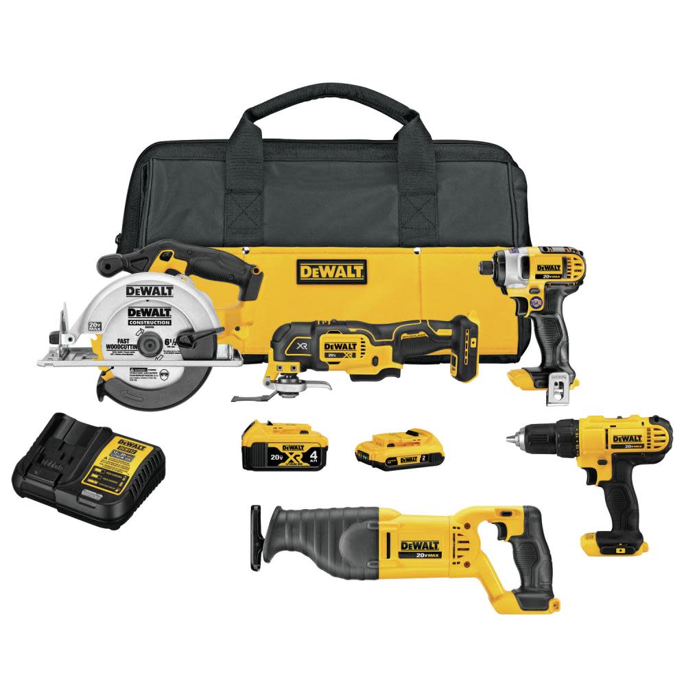 DEWALT 20V 5-Tool Combo Kit - Ascmtools