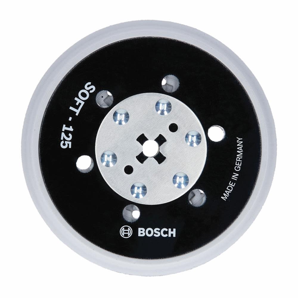 Bosch 5″ Soft Hook & Loop Multi Hole Sanding Pad - Ascmtools