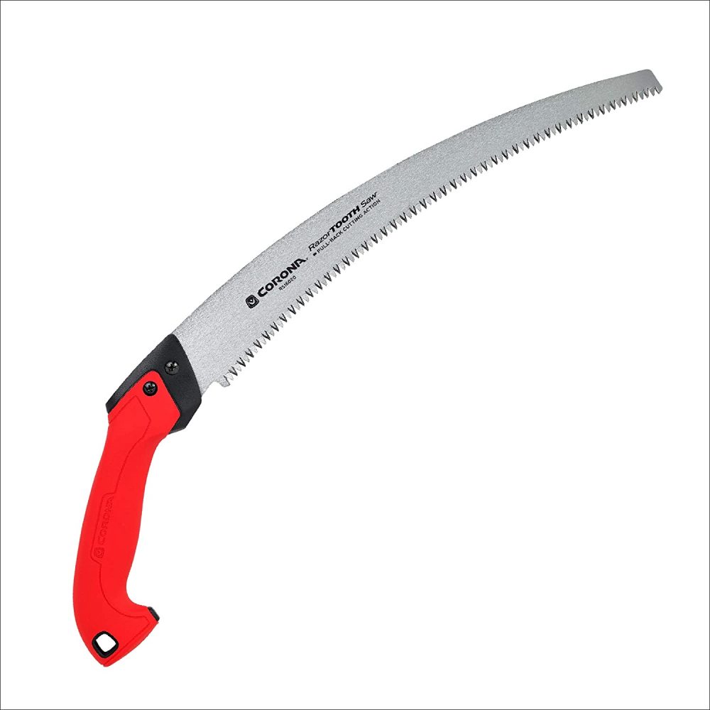 Corona Pruning Saw 14″ RazorTOOTH SAW Carbon Steel Curved - Ascmtools