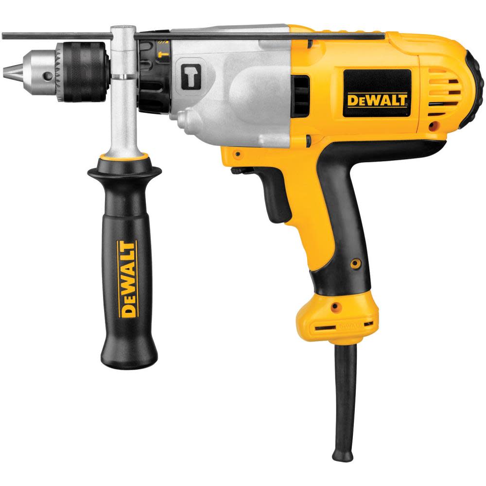 DEWALT 1/2 in. VSR Mid-Handle Grip Hammerdrill Kit - Ascmtools