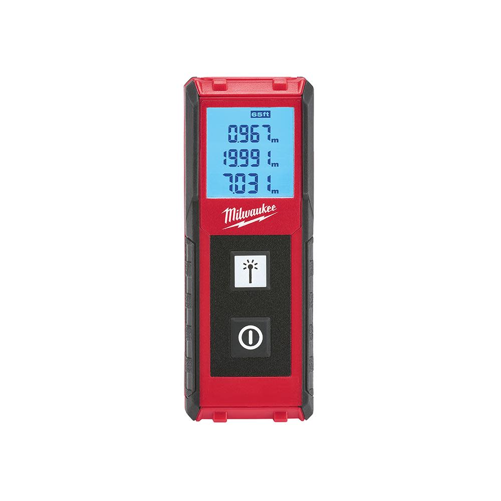 Milwaukee 65 Ft. Laser Distance Meter - Ascmtools