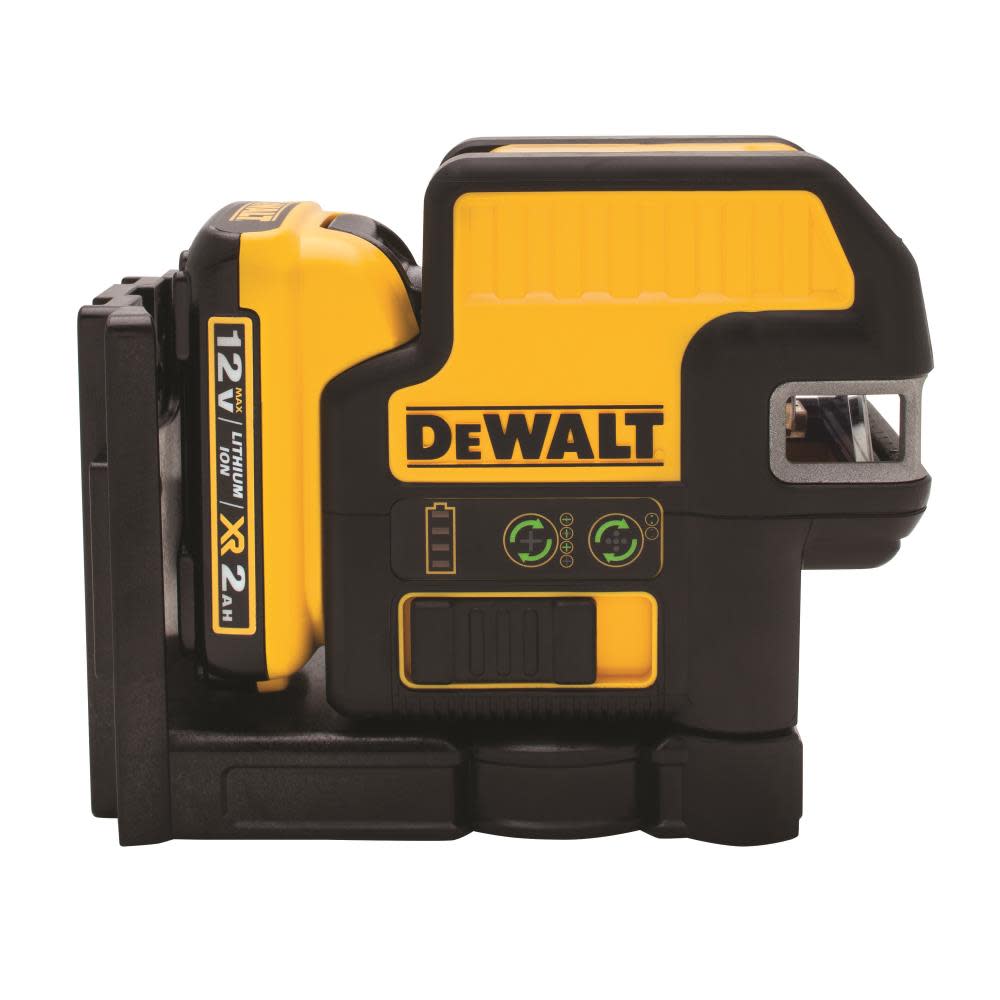 DEWALT 12 V 2 Spot Cross Line Green Laser - Ascmtools