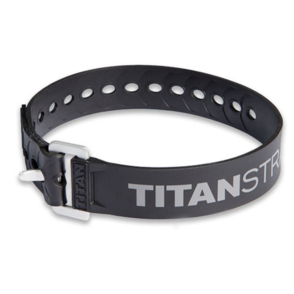 Titan Straps 20 In./51 Cm Black Industrial Strap - Ascmtools