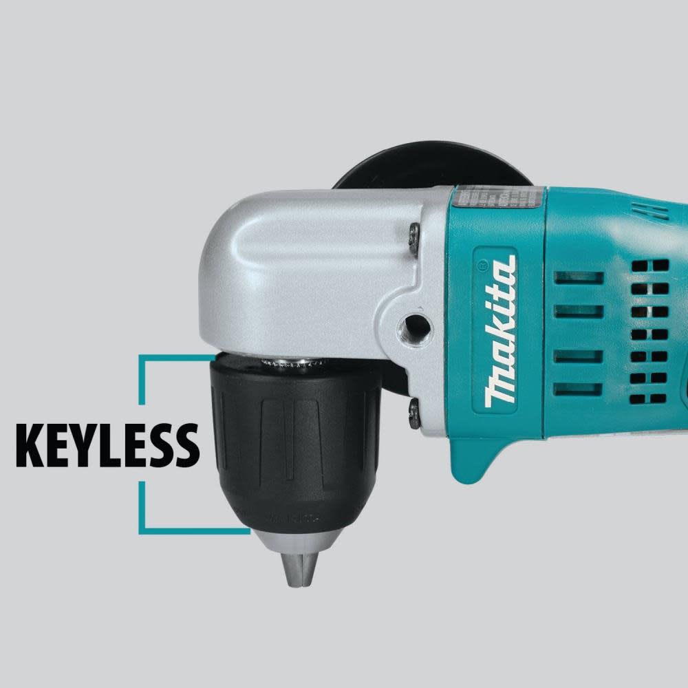 Makita 18V LXT Lithium-Ion Cordless 3/8 in. Angle Drill Keyless (Tool Only) - Ascmtools