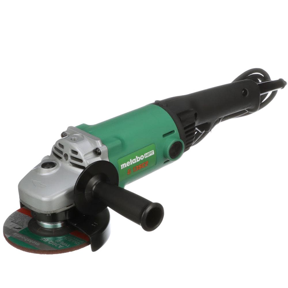 Metabo HPT 11-Amp 5″ Trigger Switch Angle Grinder - Ascmtools