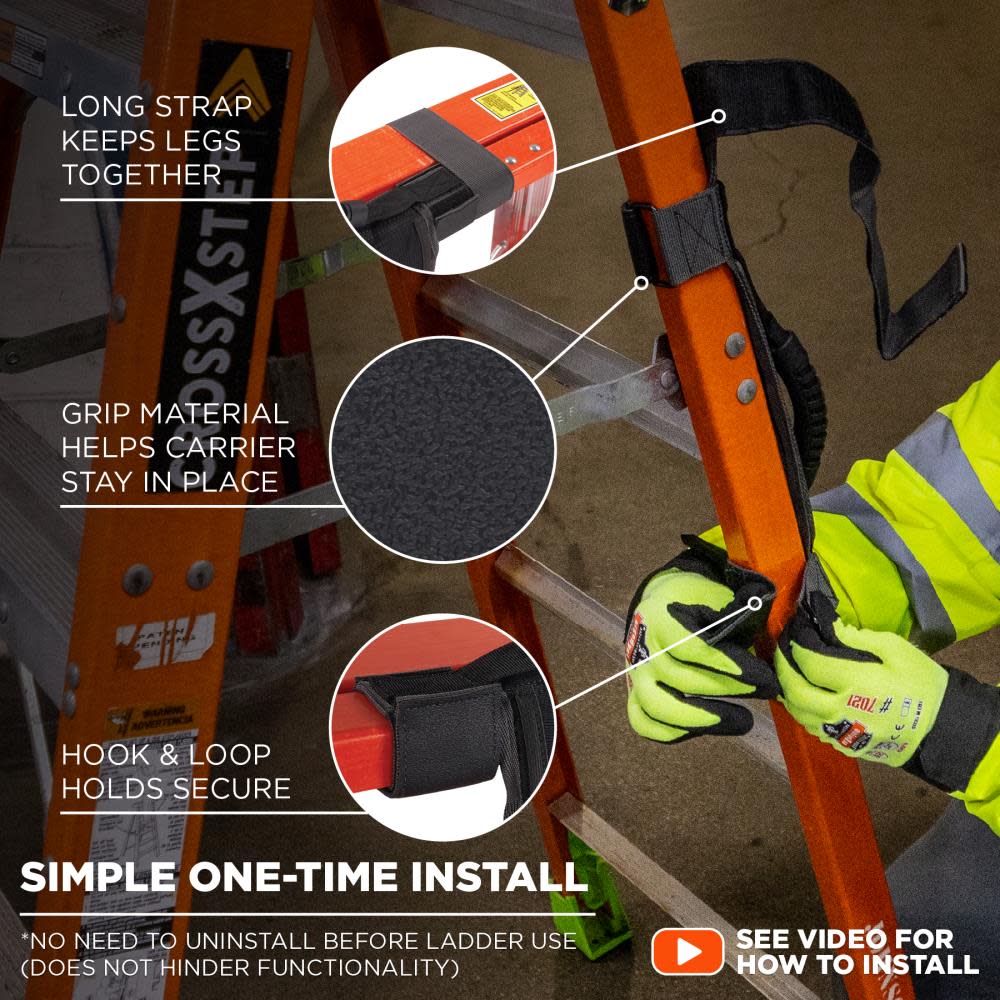 Ergodyne Arsenal 5301 Ladder Carrying Handle Black - Ascmtools
