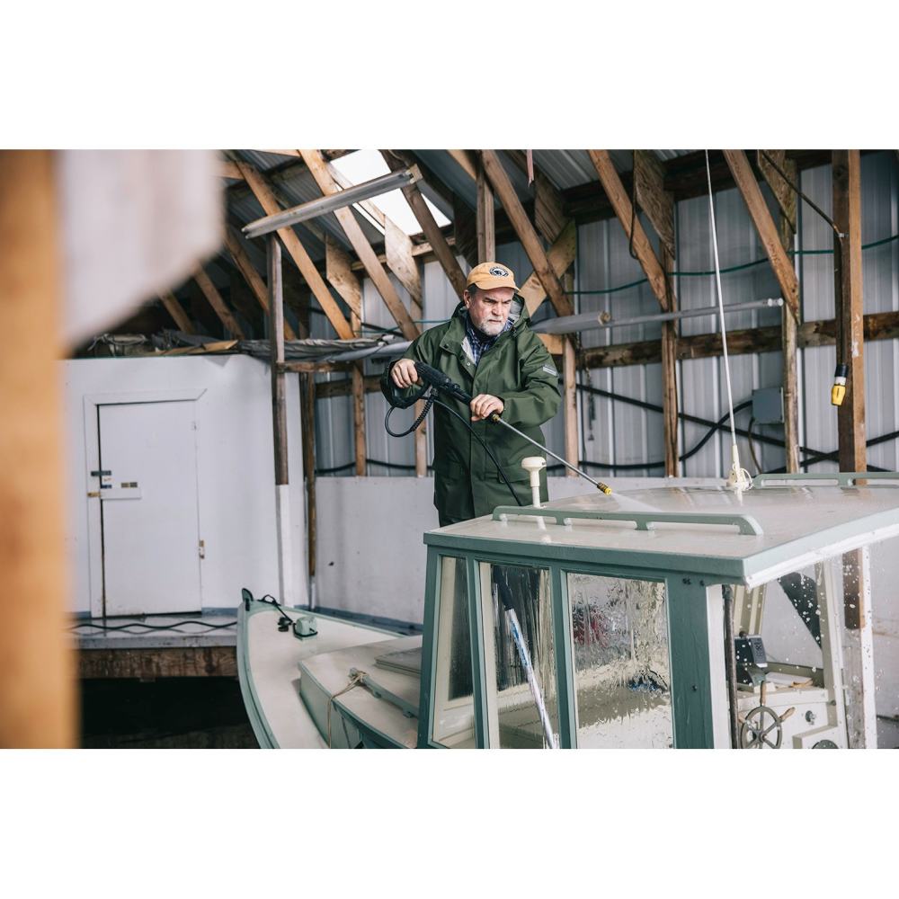 Helly Hansen Mandal Rain Jacket Polyester Army Green 4X - Ascmtools