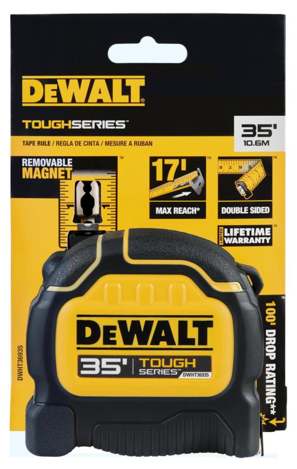 DEWALT ToughSeries Tape Measure 35′ - Ascmtools