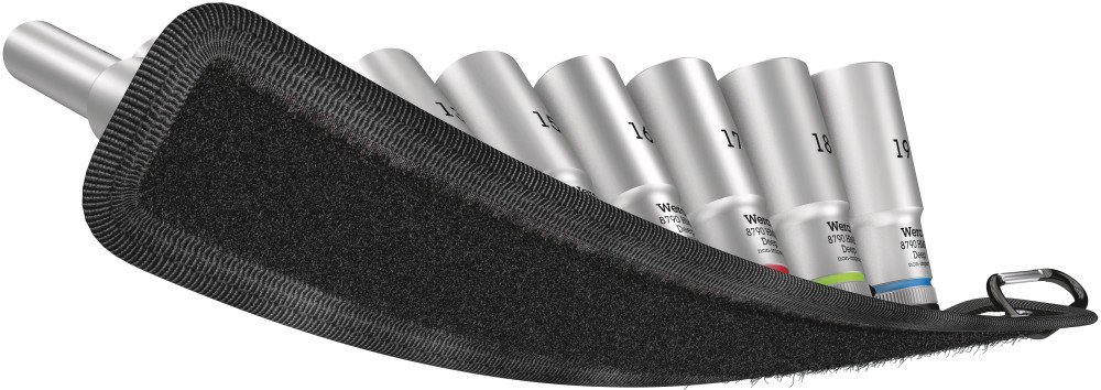 Wera Tools 9pc 3/8″ Drive Belt B Deep 1 Socket Set - Ascmtools