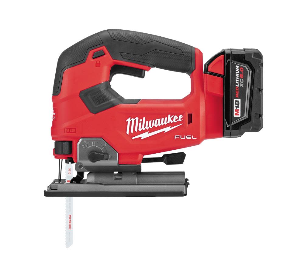 Milwaukee M18 FUEL D-handle Jig Saw Kit - Ascmtools