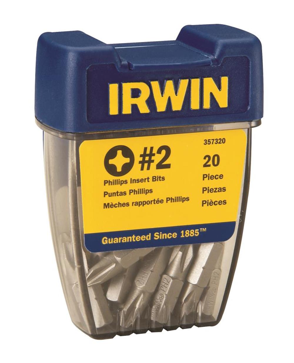 Irwin # 2 Phillips Insert 20-Pc. Bulk Container - Ascmtools