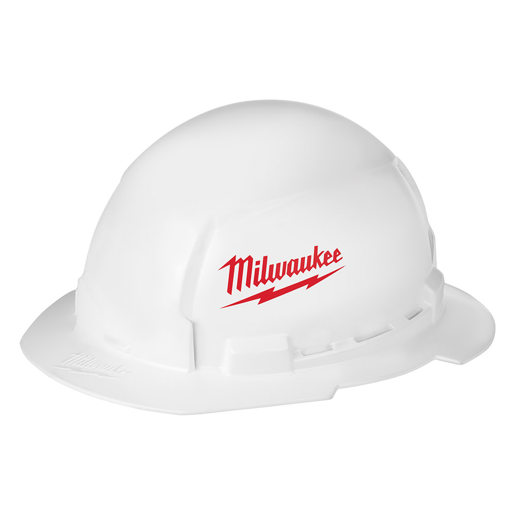 Milwaukee Full Brim Hard Hat with BOLT Accessories Type 1 Class E - Ascmtools