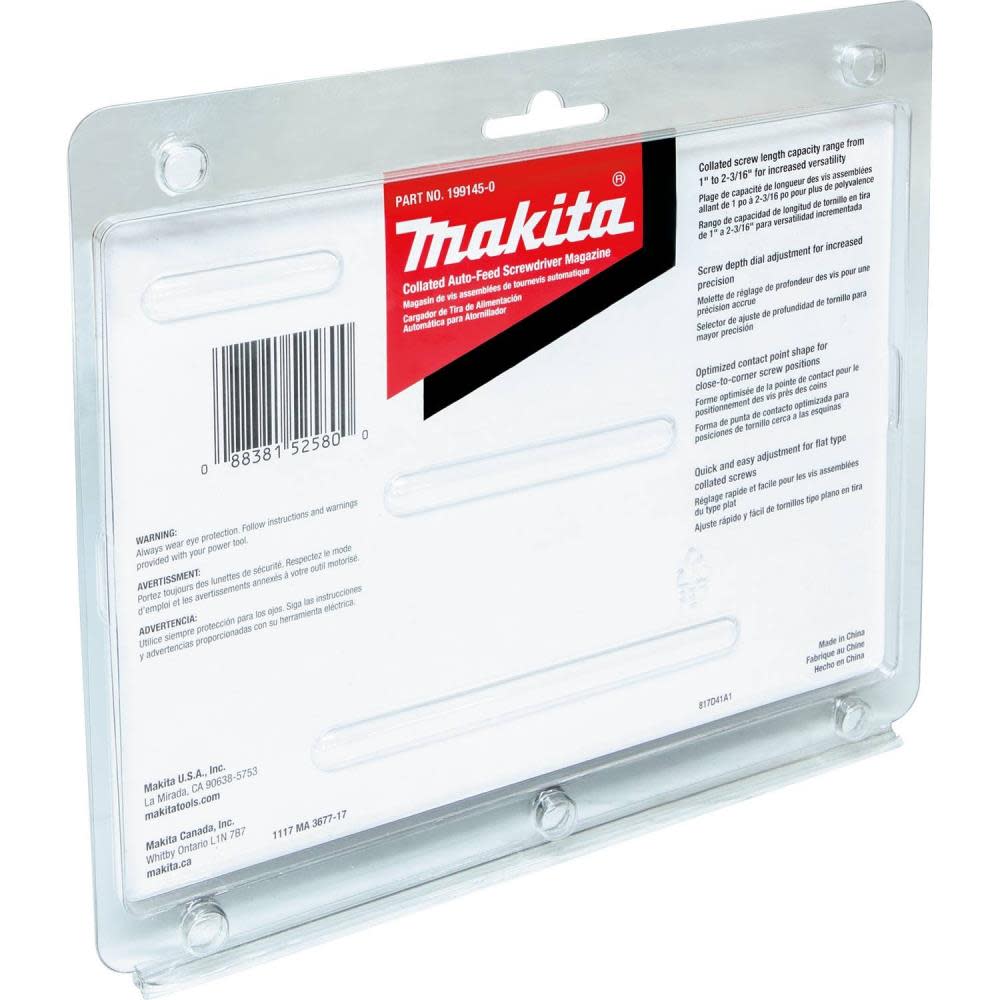 Makita Collated Auto Feed Screwdriver Magazine - Ascmtools