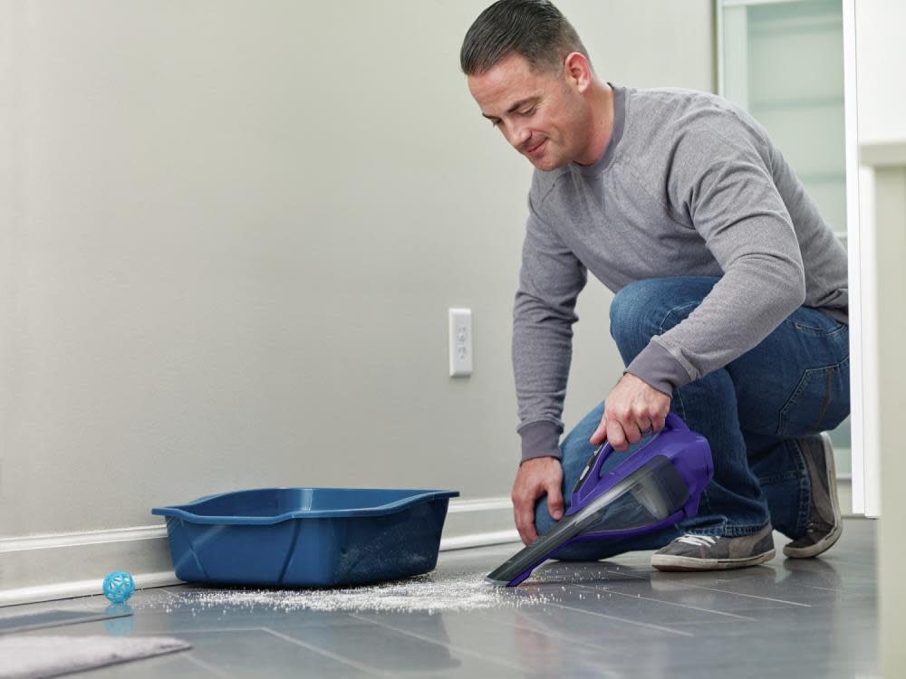 Black and Decker Lithium Hand Vac Pet Purple - Ascmtools