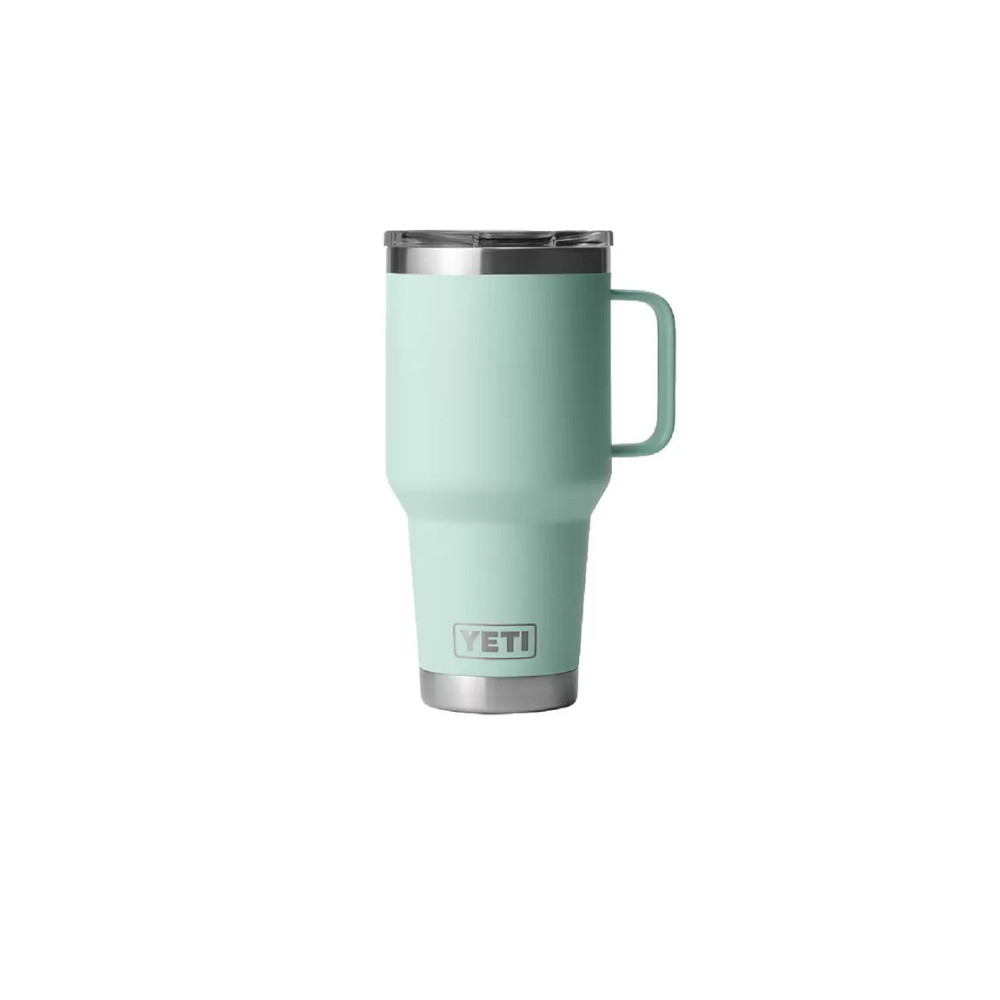 Yeti Seafoam Rambler 30oz Travel Mug with Stronghold Lid - Ascmtools