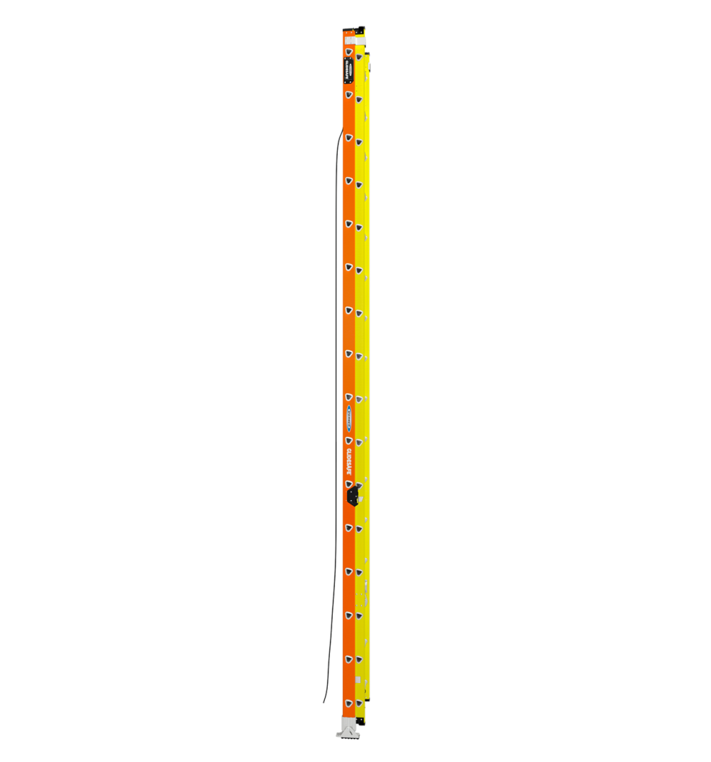 Werner Glidesafe Extension Ladder Fiberglass Tri Rung Type IA 32′ - Ascmtools